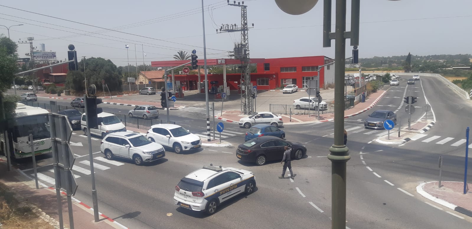 ציר הרצל נחסם
