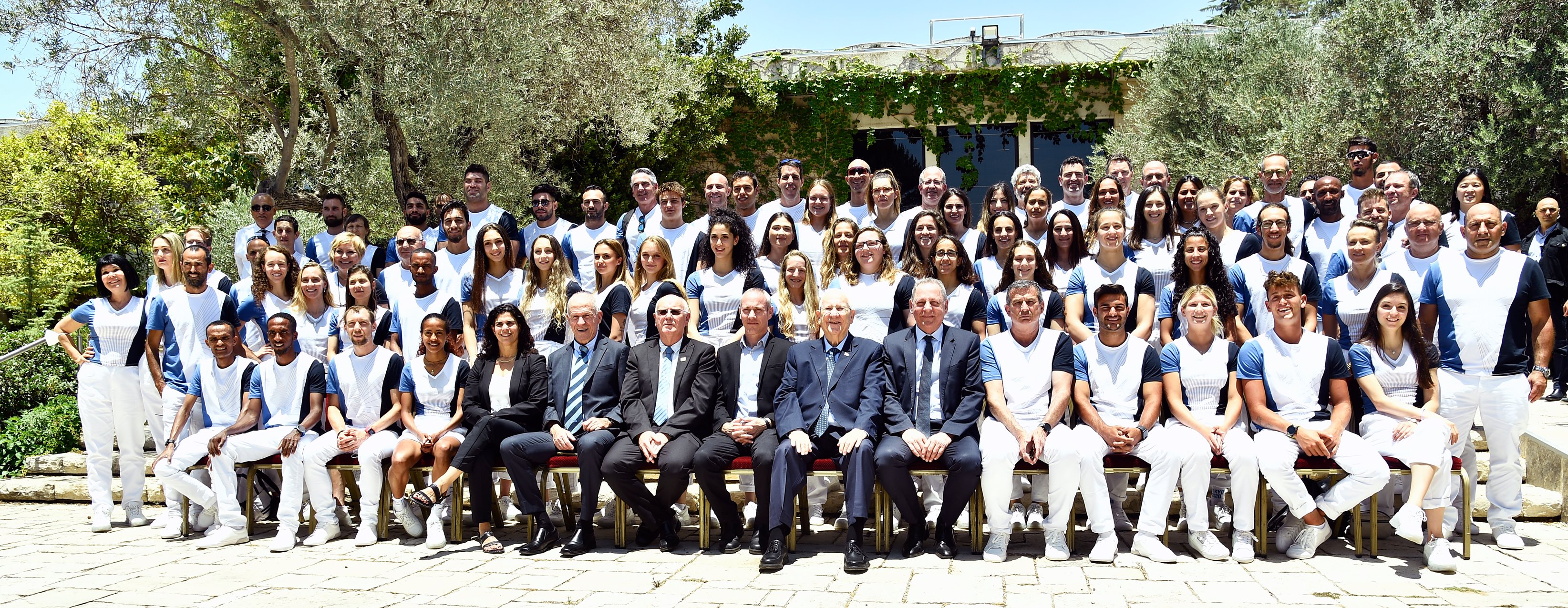 נבחרת ישראל לטוקיו בבית הנשיא