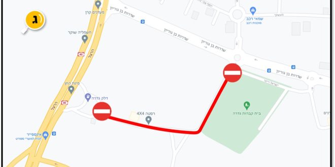 כביש חסום ישראל ויינר