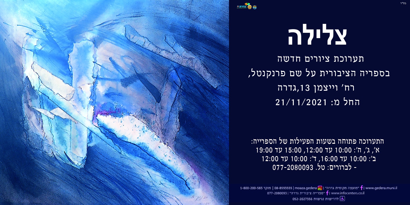 צלילה תערוכת ציורים 