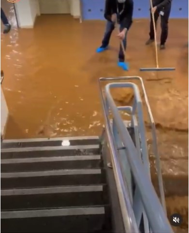 הצפות חריגות ברחובות