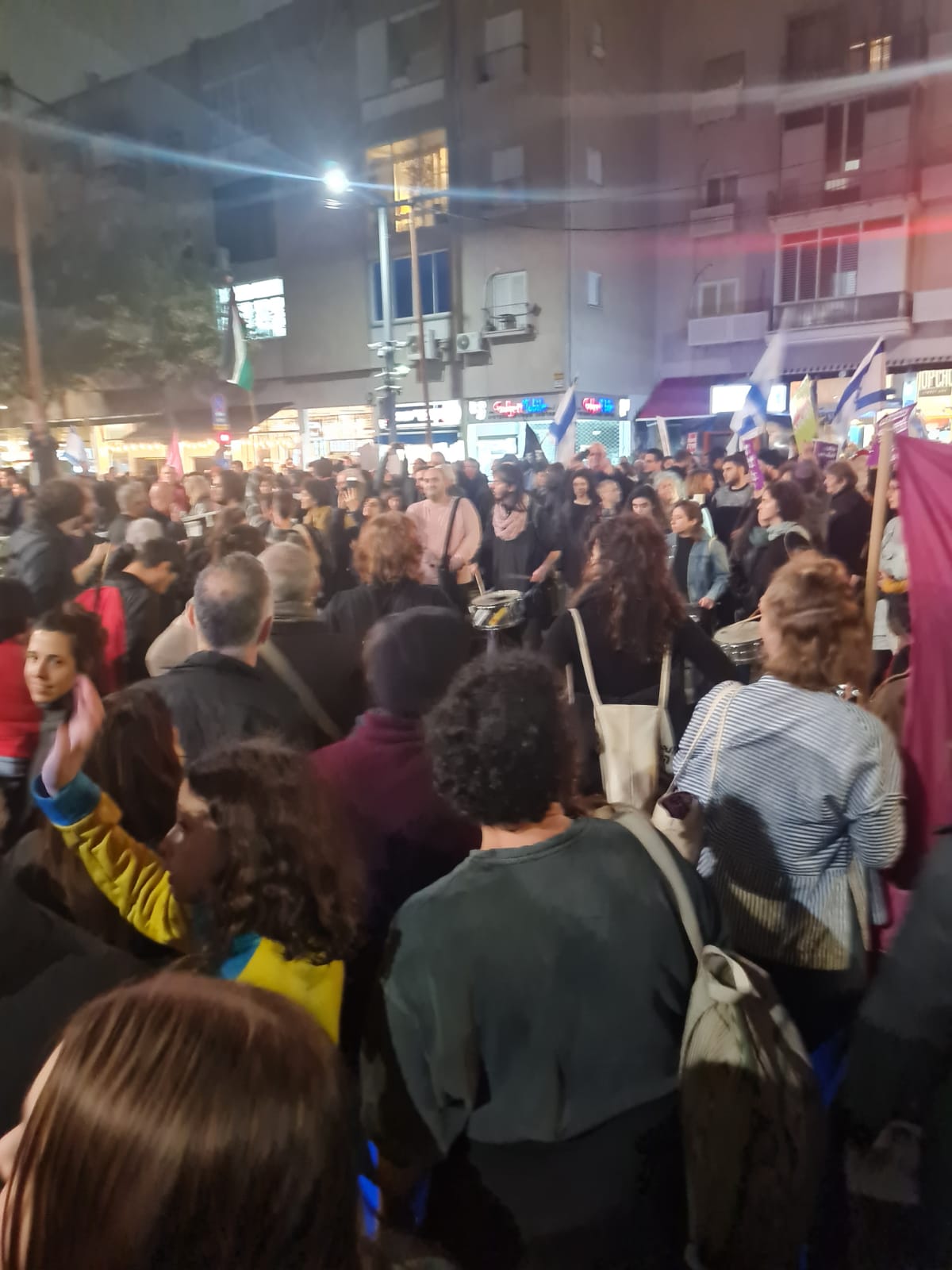 הפגנה בתל אביב