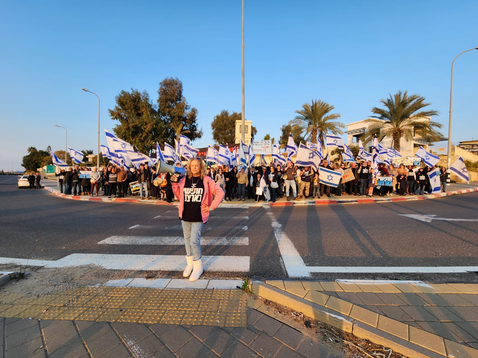 ריקי חן יהונתן בצומת גדרה