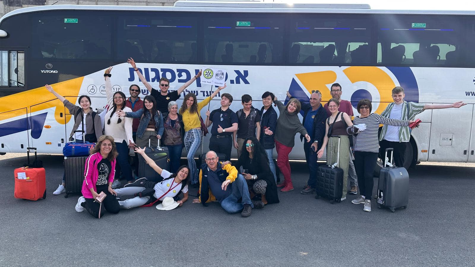 משלחת באירוח רוטרי הבילויים 
