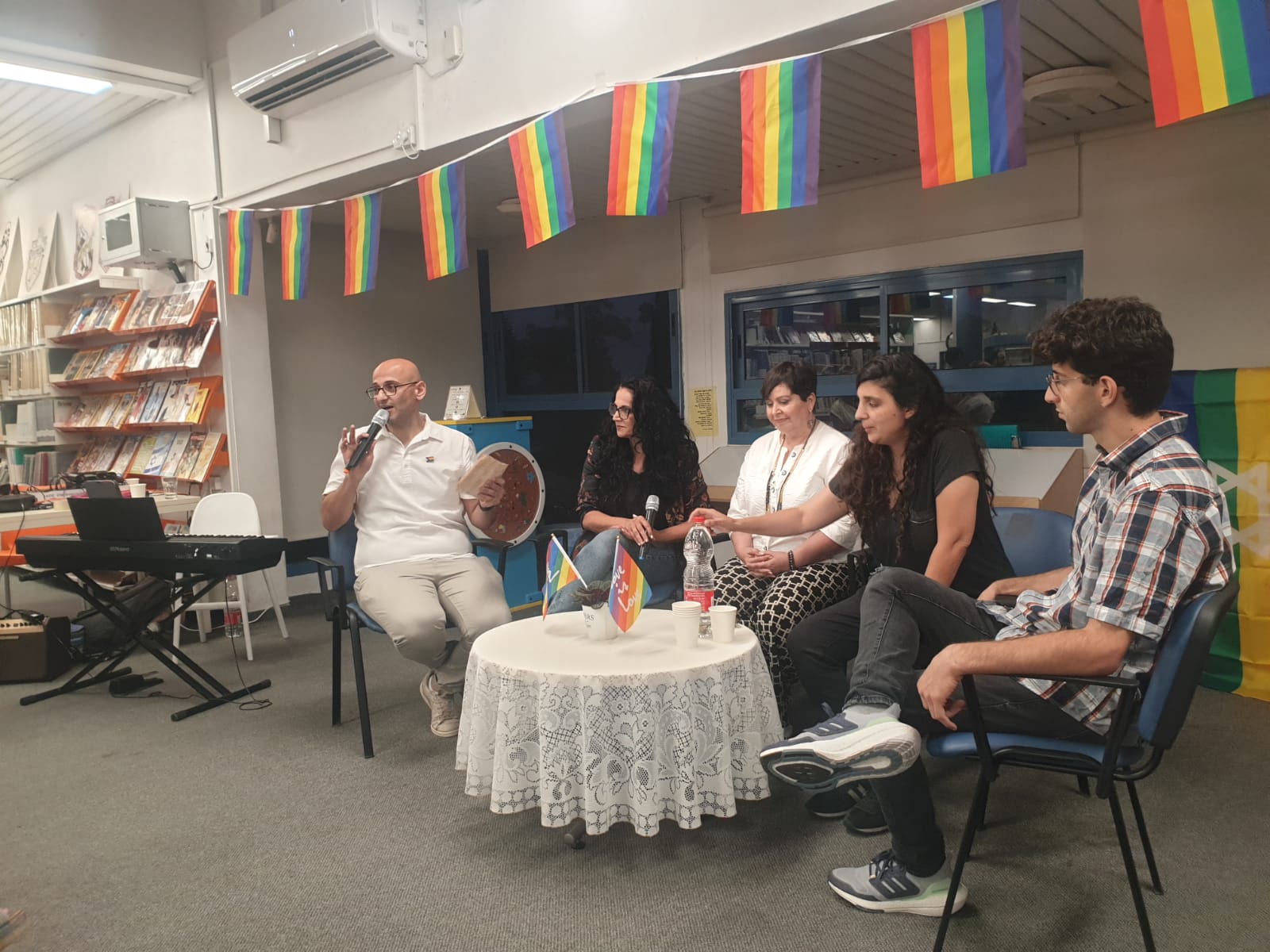 בפאנל הלהטב