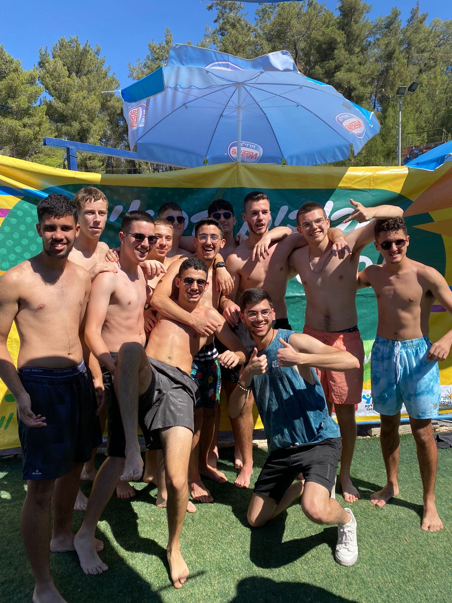 כנס מתגייסים בגן יבנה