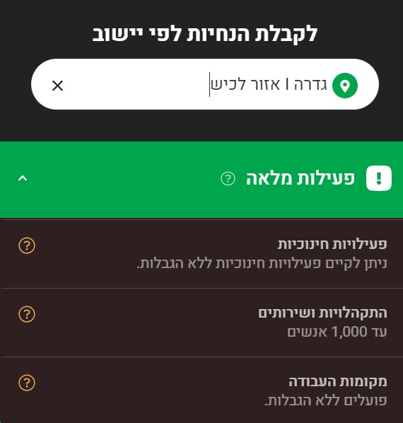 הנחיות פקער