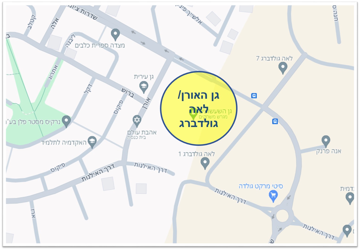 מפת המקום 