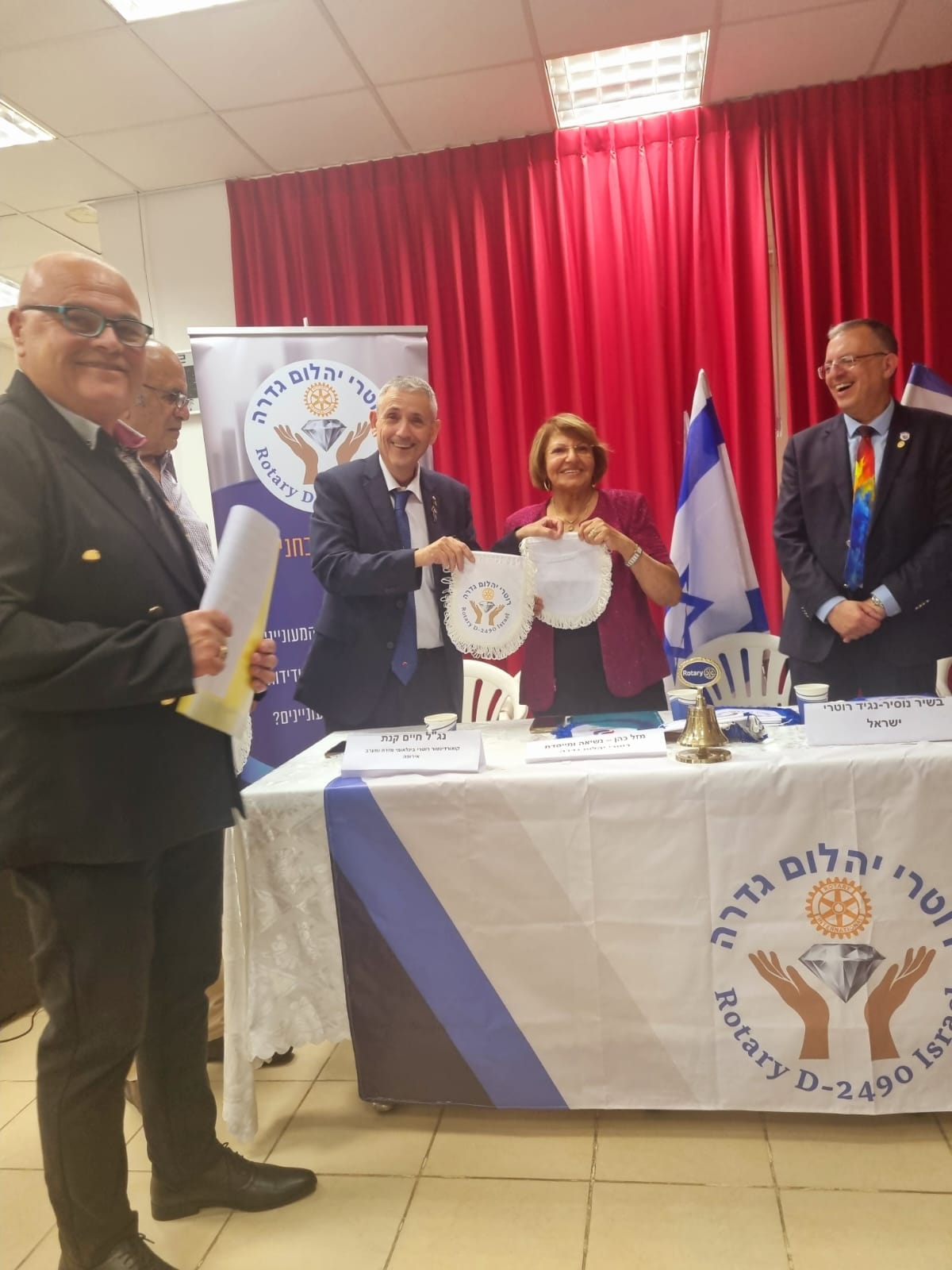 טקס מועדון רוטרי יהלום 
