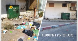 מנקים את המושבה