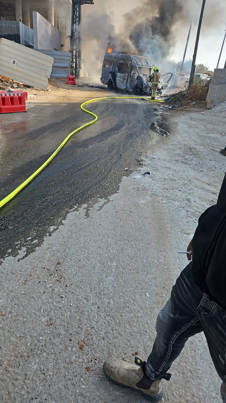 שריפת מיניבוס