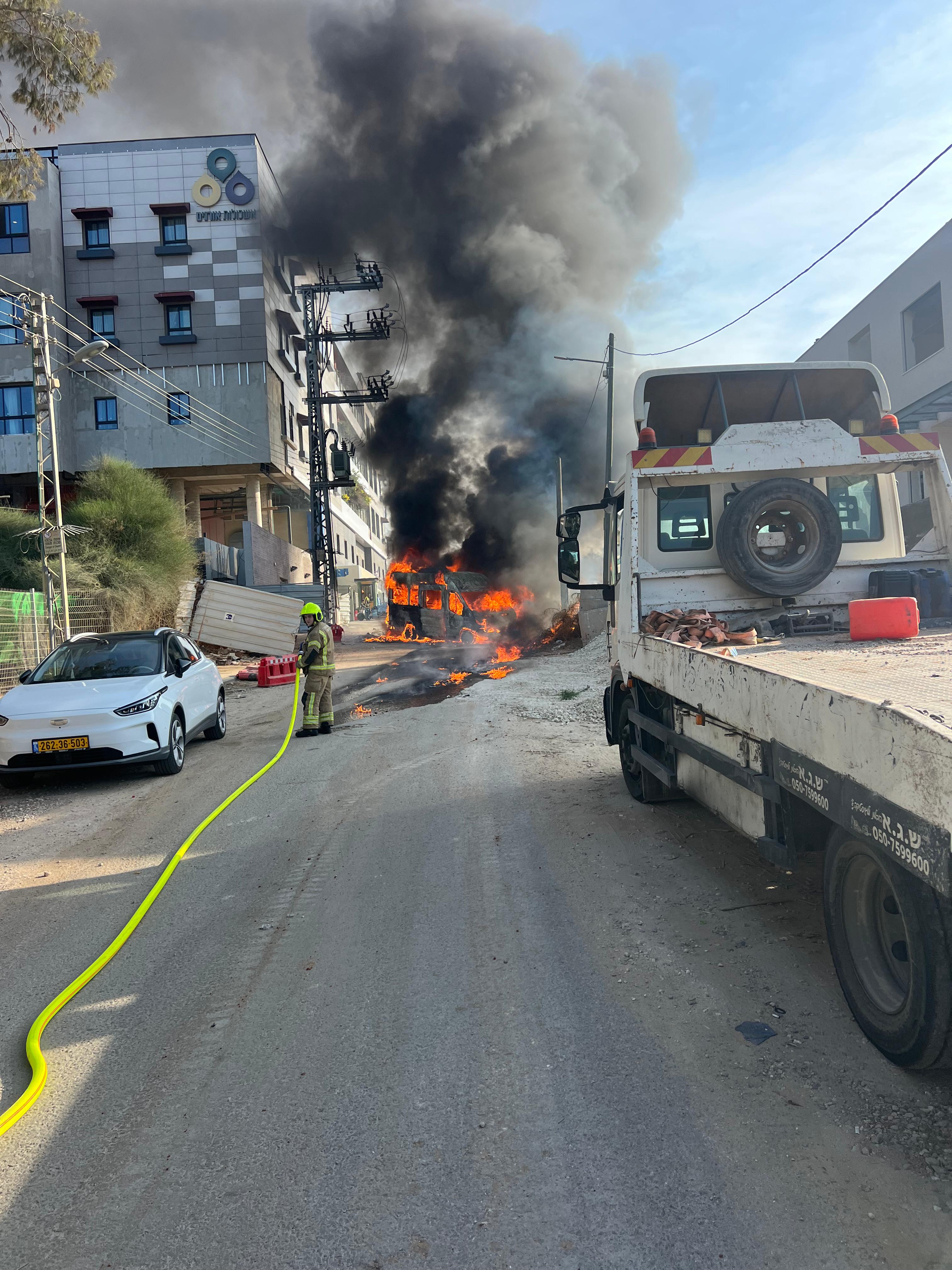 שריפת מיניבוס