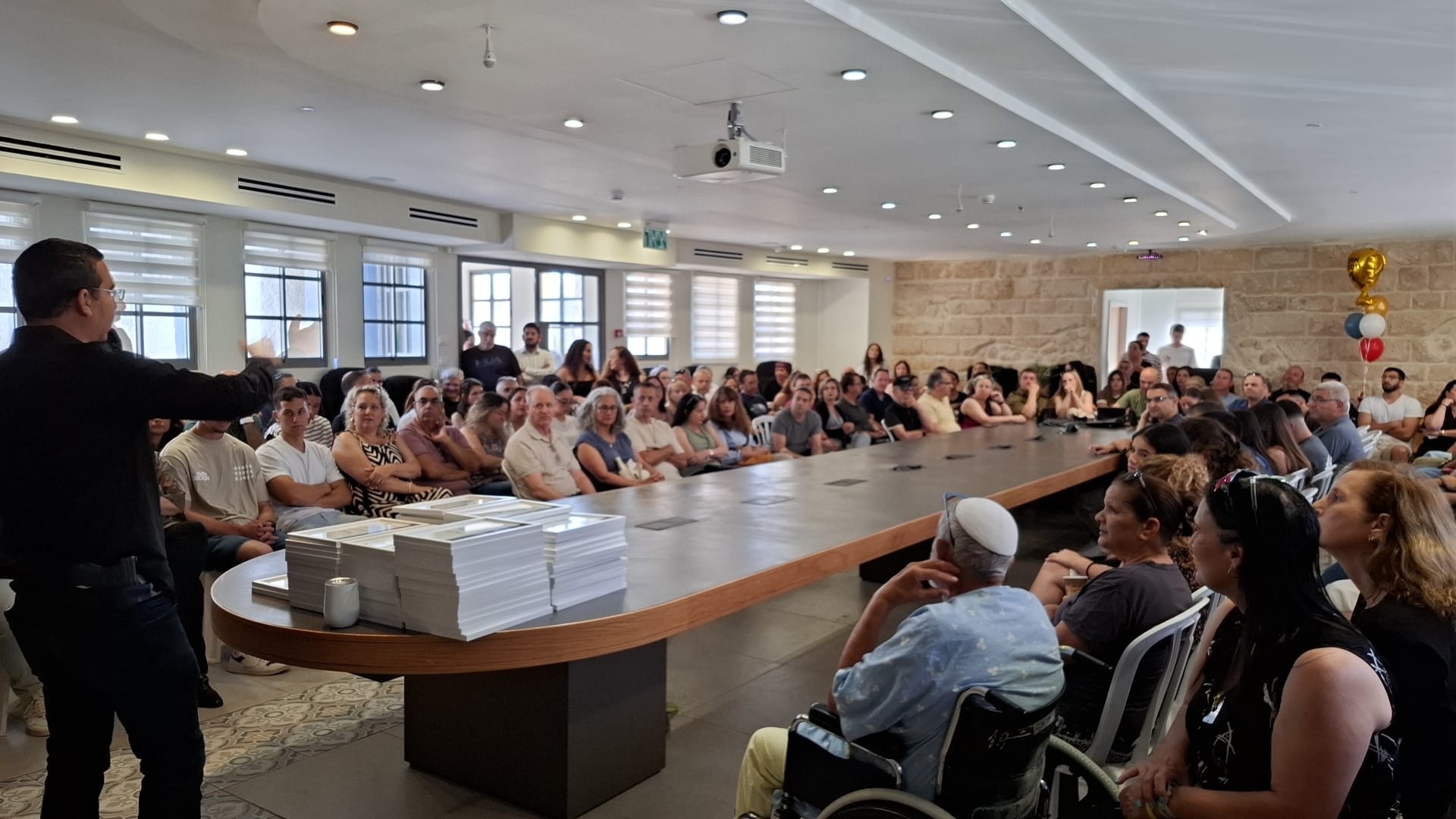 בטקס המצטיינים