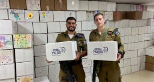 משלוח מנות חיילים