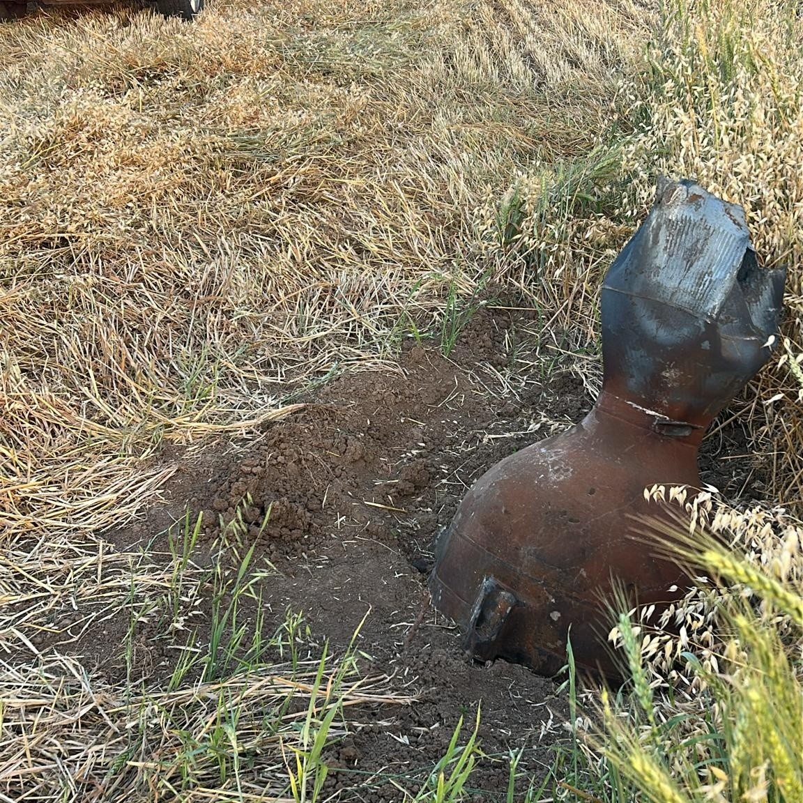 נפל טיל בבית אלעזרי 