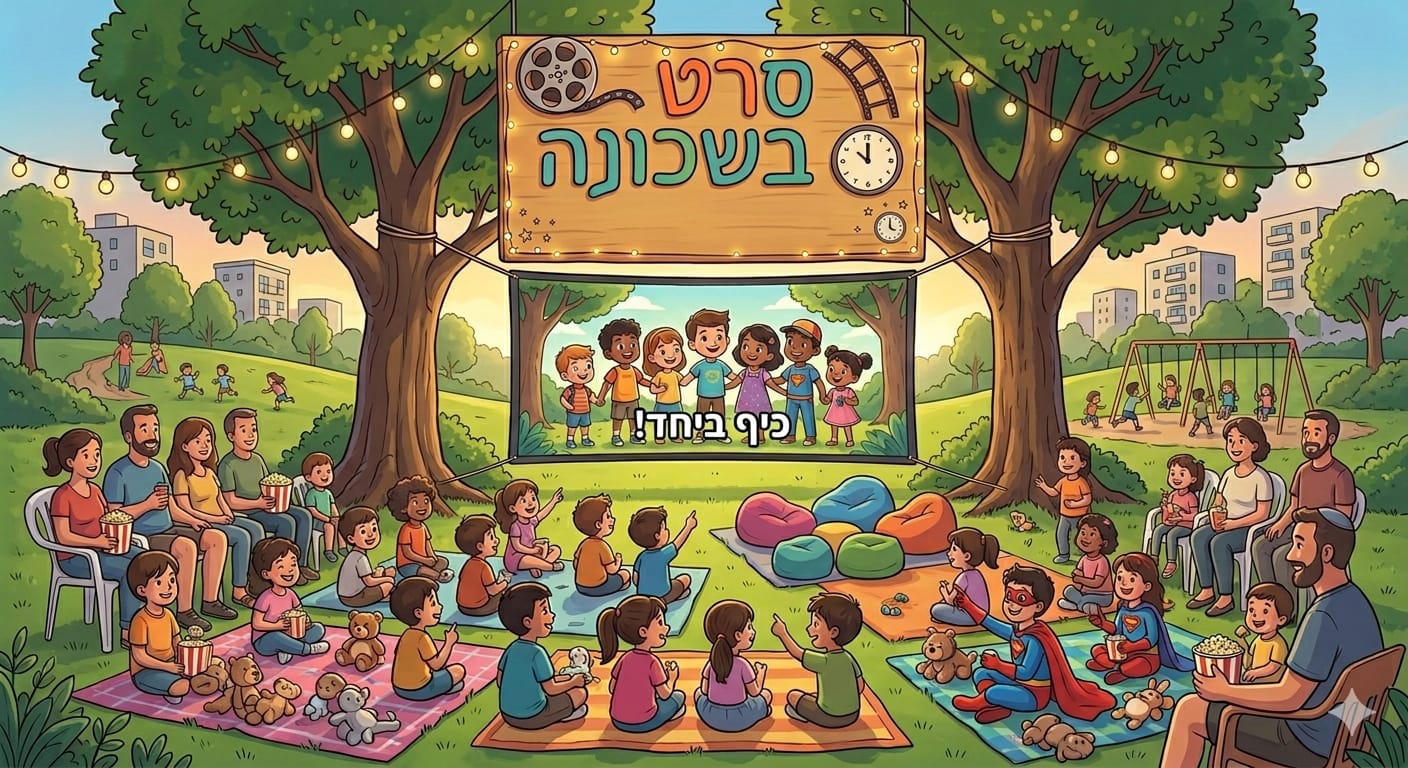 סרט בשכונה