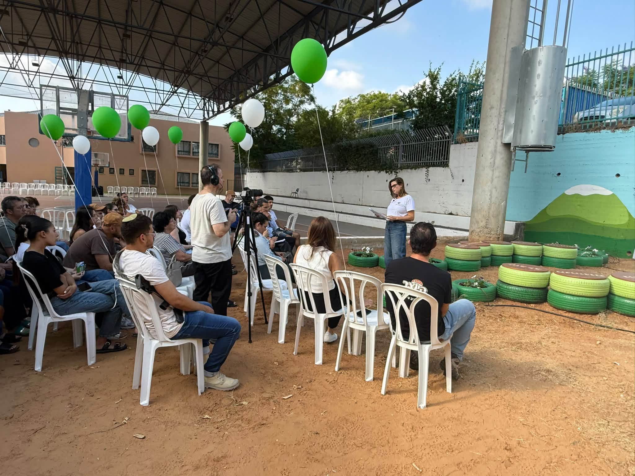 טקס חניכת מרחב הזיכרון גיא כרמייאל 
